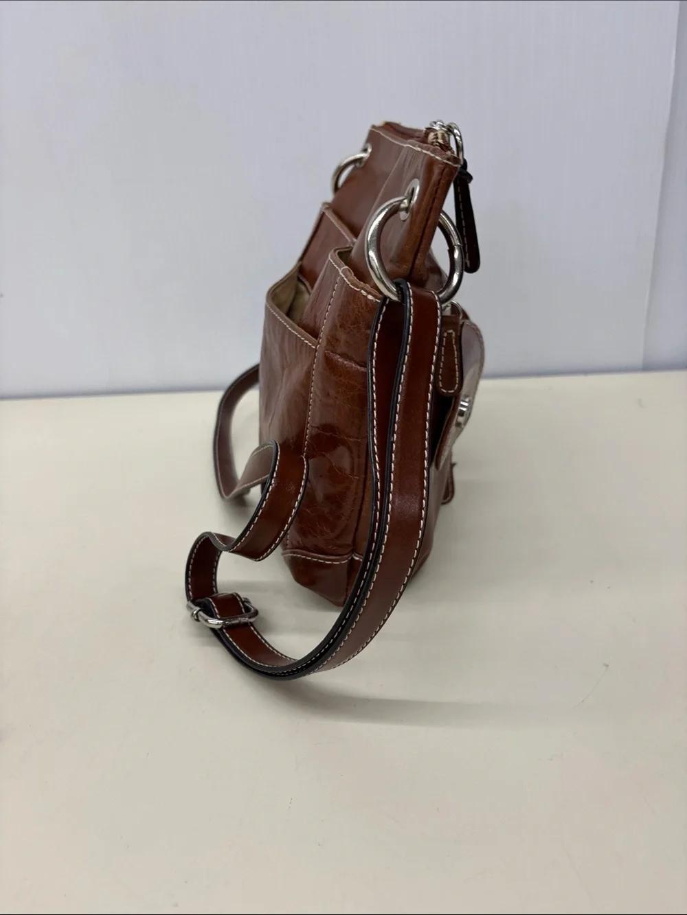 Giani Bernini compact leather
